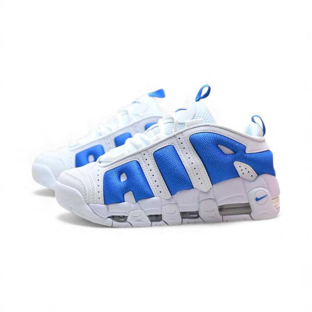Маратонки Air More Uptempo White & Hyper Royal
