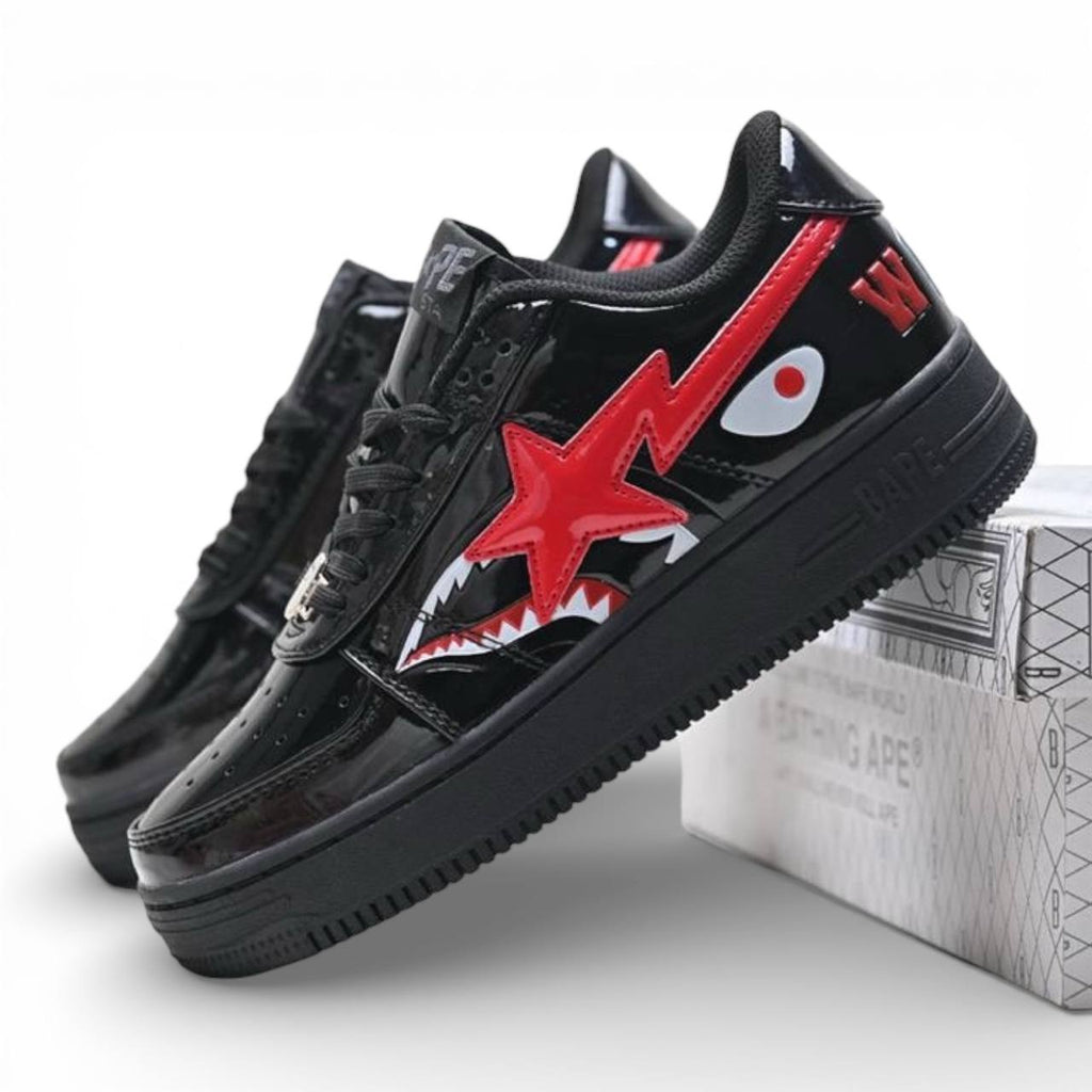 Маратонки BAPE Sta Low Shark Black